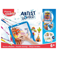 Load image into Gallery viewer, Maped Creativ Artist Board - Erasable Drawings
