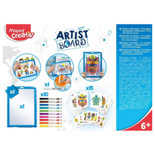 Load image into Gallery viewer, Maped Creativ Artist Board - Erasable Drawings
