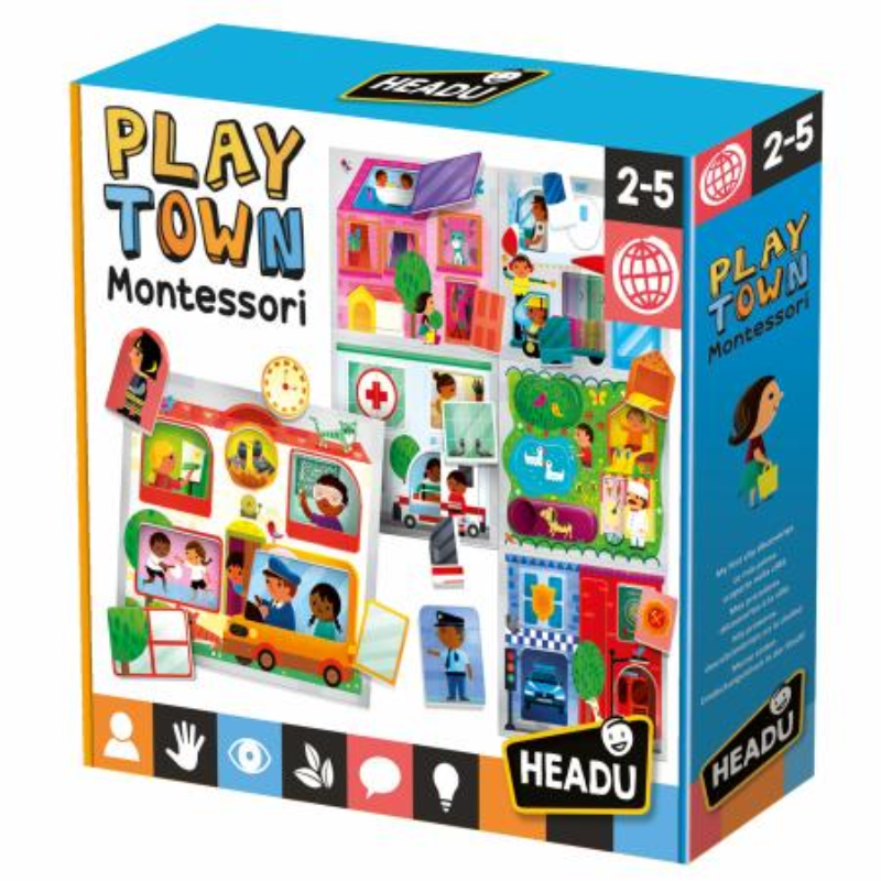 Headu Baby Play Town Montessori