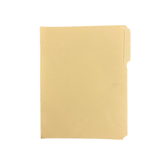 Manilla Letter Size File Folder (12/Pack)