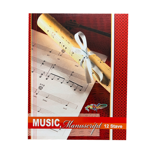Winners Music Manuscript (10 Sheets)