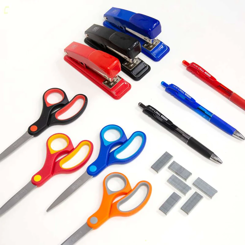 BAZIC 7" Soft Grip Office Scissors