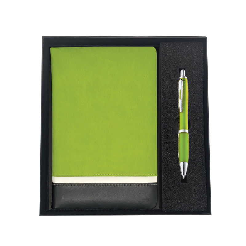 Padded Accent Journal With Pen in Gift Box