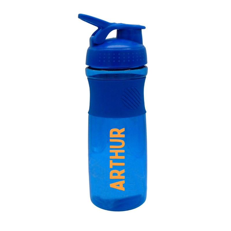 Personalised 25oz Gripper Sports Bottle - Blue