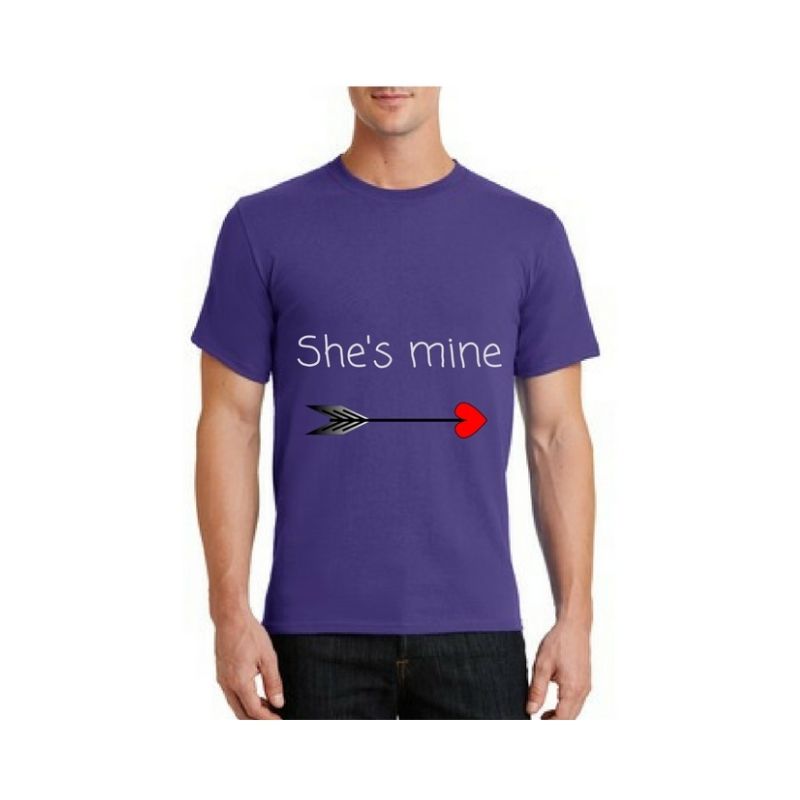 Personalised Essential T-Shirt – Purple