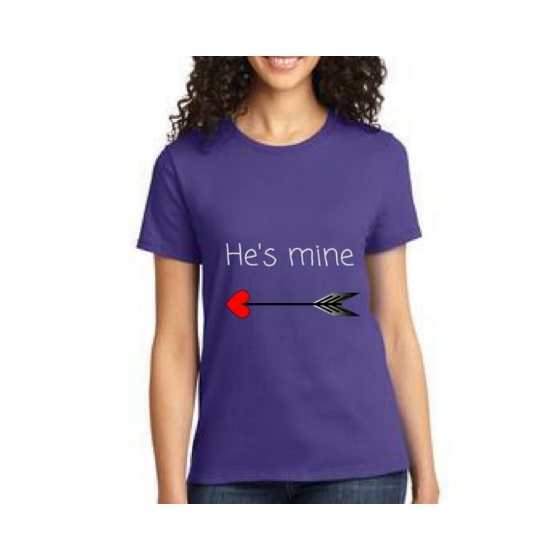 Personalised Essential T-Shirt – Purple
