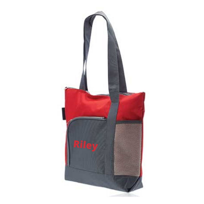 Personalised Go Getter Tote Bag - Red