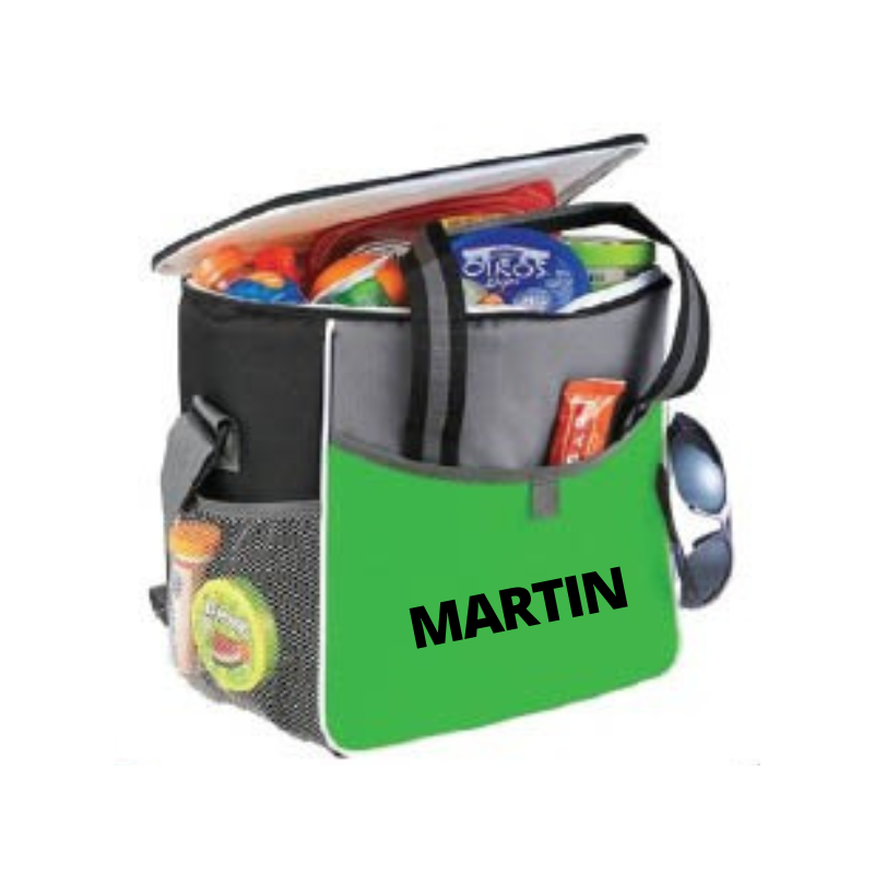 Personalised Hero 16-Can Event Cooler - Green