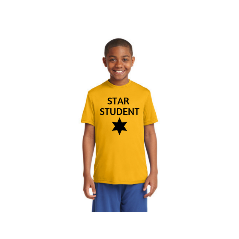 Personalised Kids Competitor T-Shirt - Gold