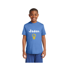 Load image into Gallery viewer, Personalised Kids Competitor T-Shirt - Light Blue
