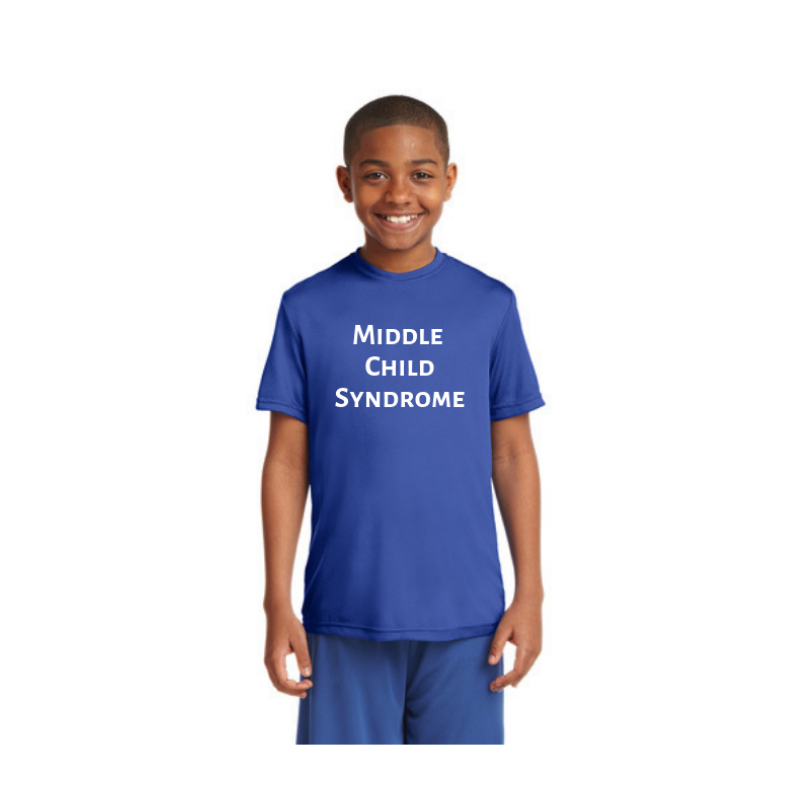 Personalised Kids Competitor T-Shirt - Royal Blue