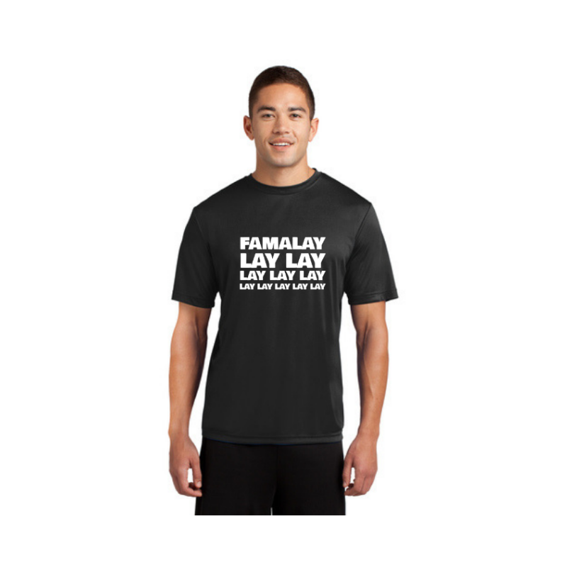 Personalised Mens Competitor T-Shirt - Black