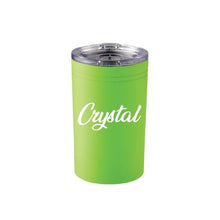 Load image into Gallery viewer, Personalised Sherpa 11oz Vacuum Tumbler &amp; Insulator - Lime Green
