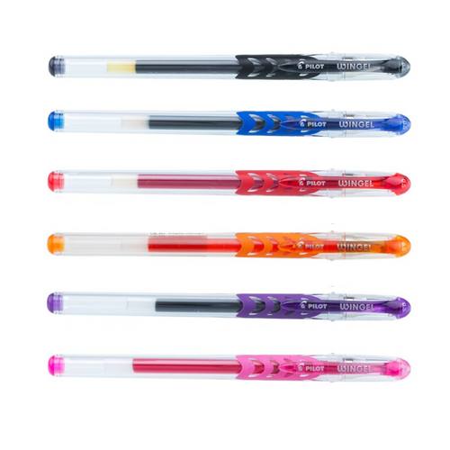 Bazic Frizz Assorted Color Erasable Gel Pen with Grip (3 / Pack)