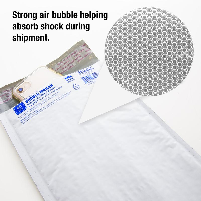 BAZIC 10.5" x 15" (#5) Poly Bubble Mailer (25/Pack)