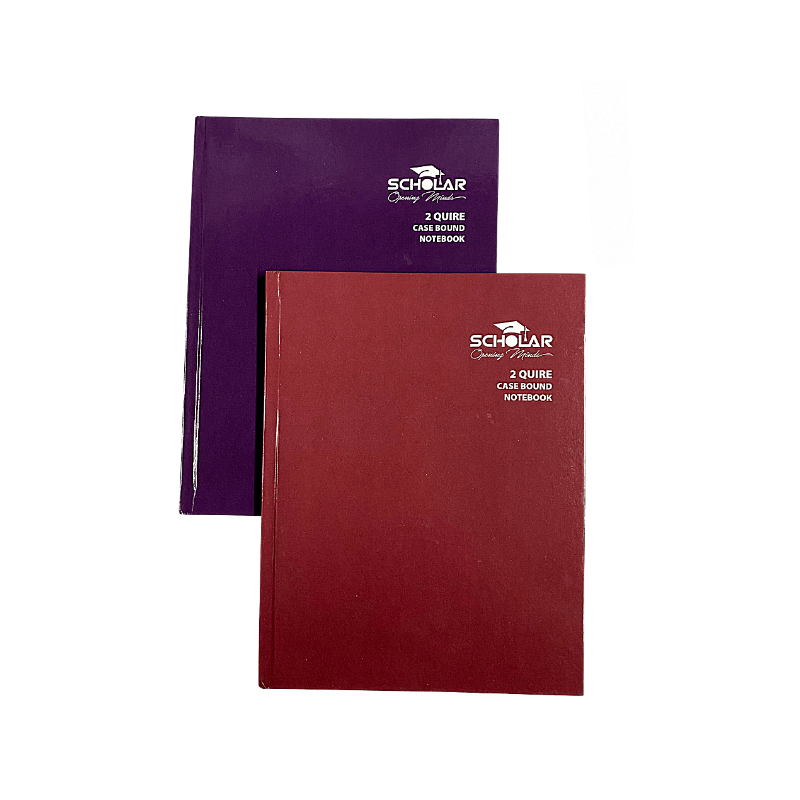 Scholar 2 Quire 8" x 10" Hard Cover Notebook