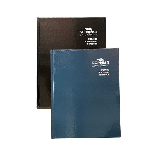 Scholar 2 Quire 8" x 10" Hard Cover Notebook