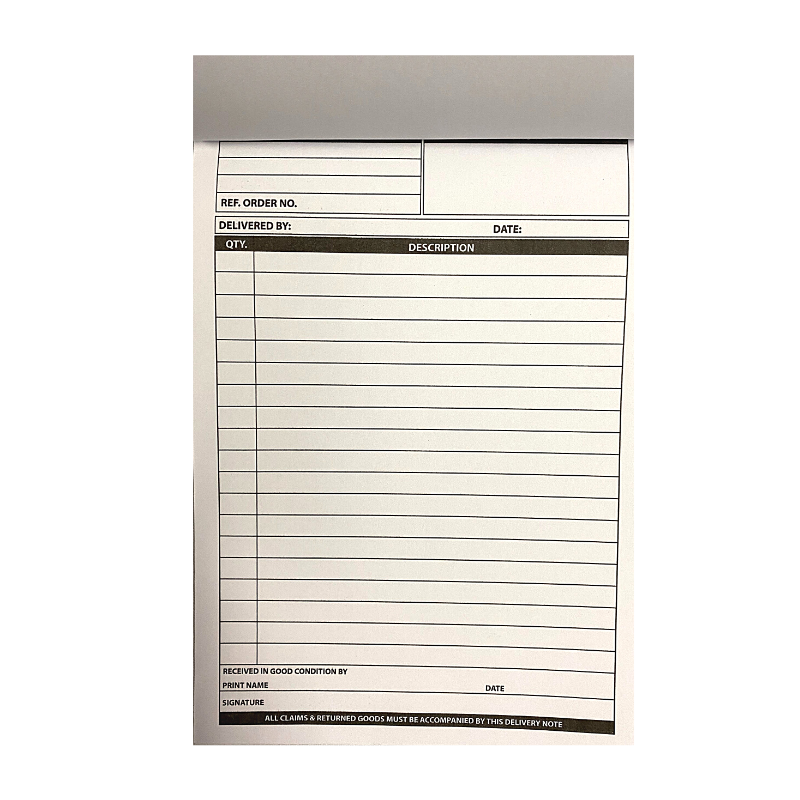 Scholar 5" x 8" Delivery Book (50 Sheets)