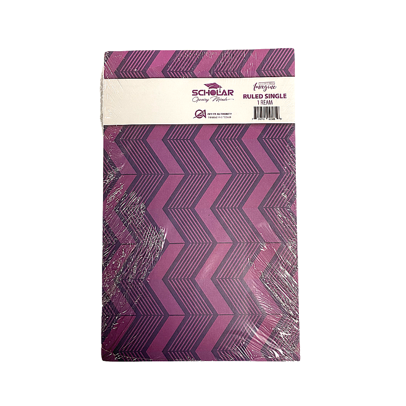 Scholar Foolscap Ruled Paper (500 Single Sheets)