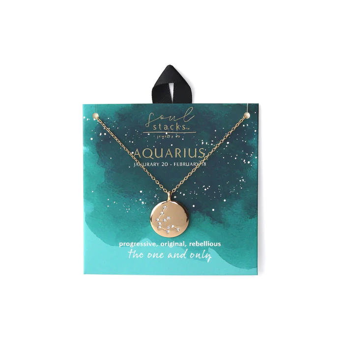 Soul Stacks Necklace with Star Sign Pendant