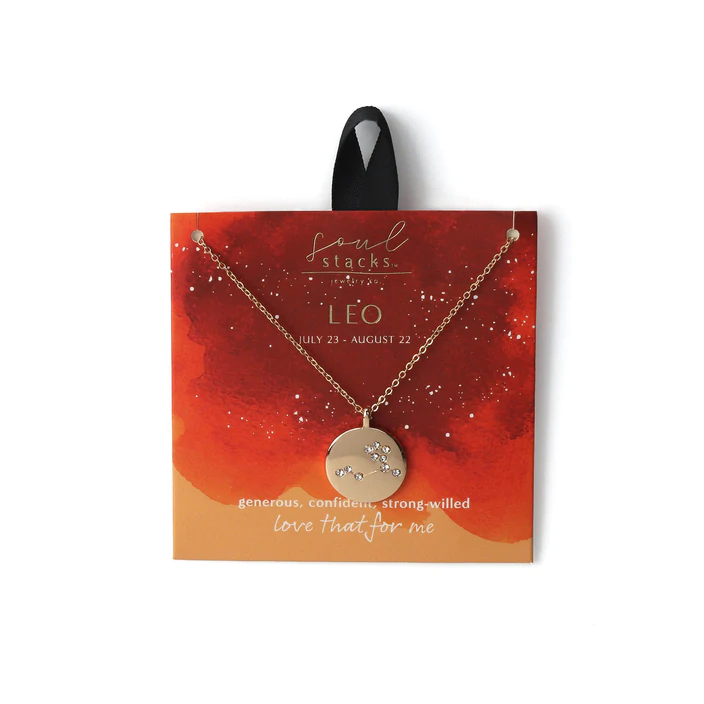 Soul Stacks Necklace with Star Sign Pendant