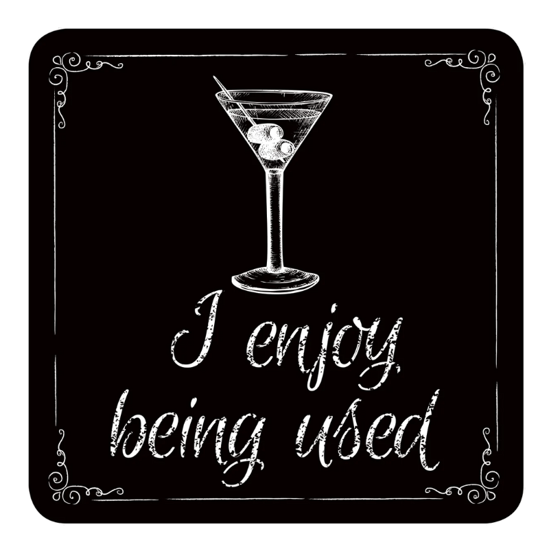 Peter Pauper This Drink's on Me Coasters (Set of 8)