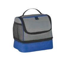Load image into Gallery viewer, Two Compartment Lunch Pail Cooler Bag
