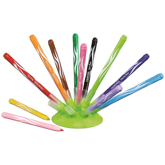 Maped Color Peps Jungle Fine Tip Washable Markers with Innovation Stand