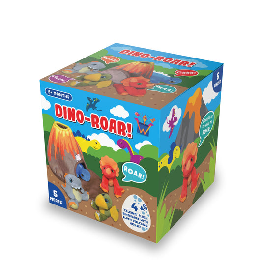Wonderbox Dino-Roar Plush Toy Set