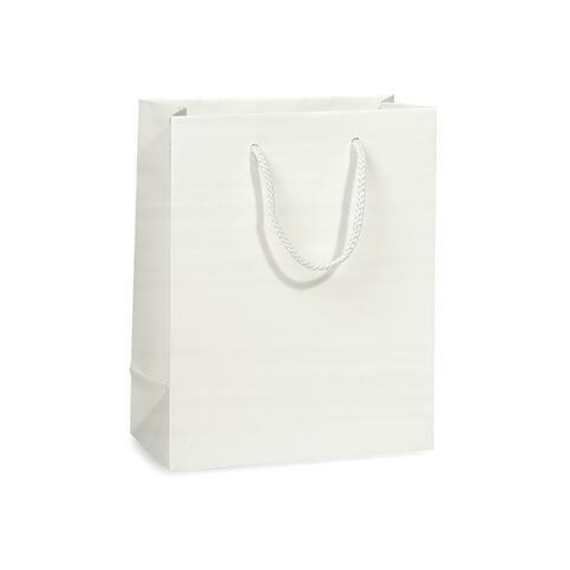 White Paper Gift Bag