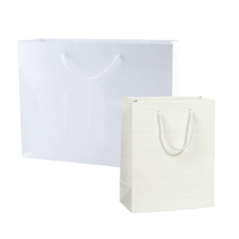 White Paper Gift Bag