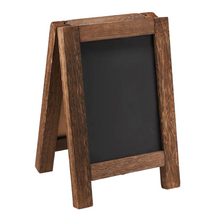 Load image into Gallery viewer, Wooden Easel Stand with Corkboard &amp; Chalkboard

