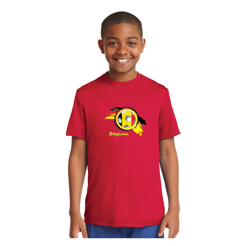 Football Fever Kids Competitor T-Shirt - Belgium