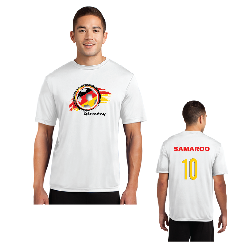 Football Fever Mens Competitor T-Shirt - Germany