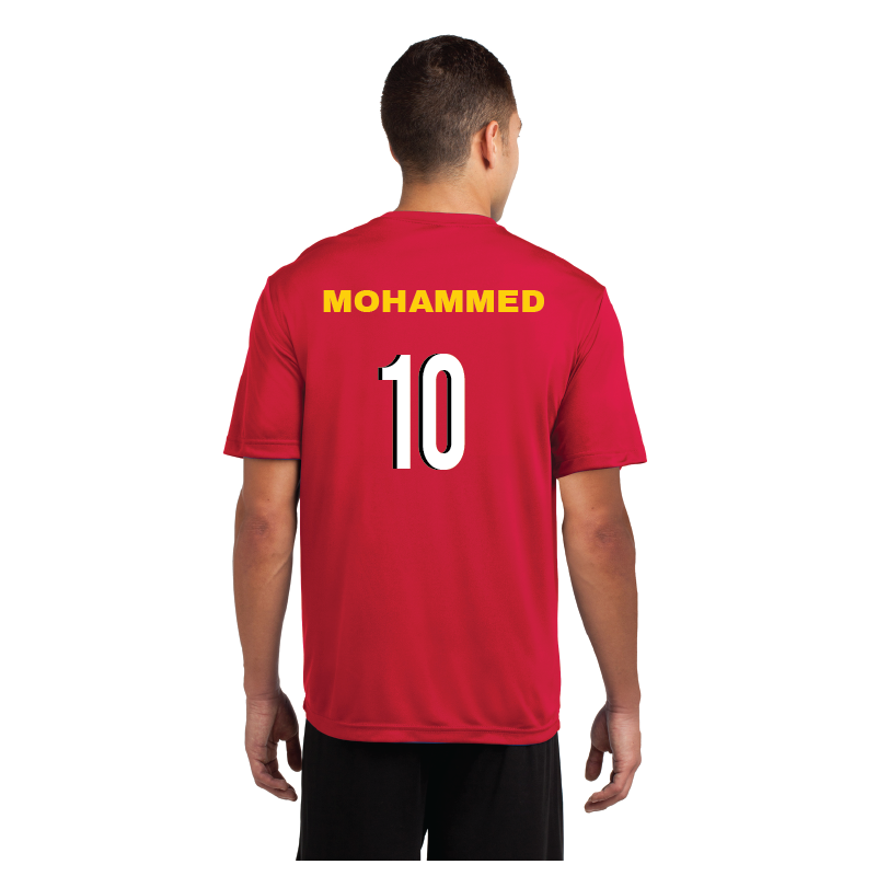 Football Fever Mens Competitor T-Shirt - Spain
