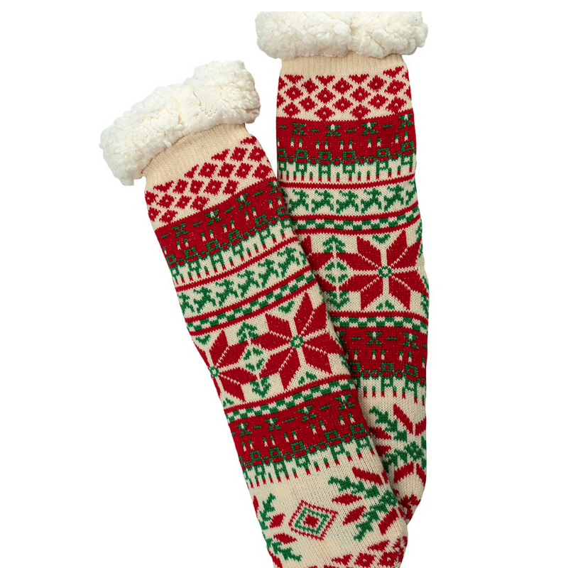 Two Left Feet Mistletoes Slipper Socks - Multiple Designs!