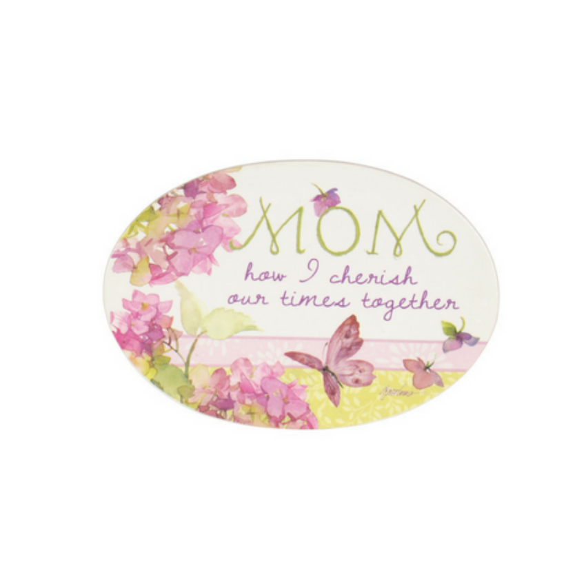 Carson Home Accents You Are Loved Mom Mini Plate