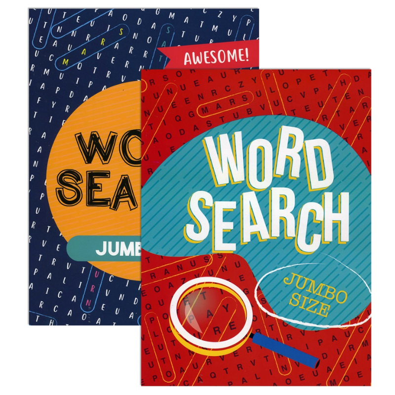 BAZIC Jumbo Print Find A Word / Word Search Puzzle Book