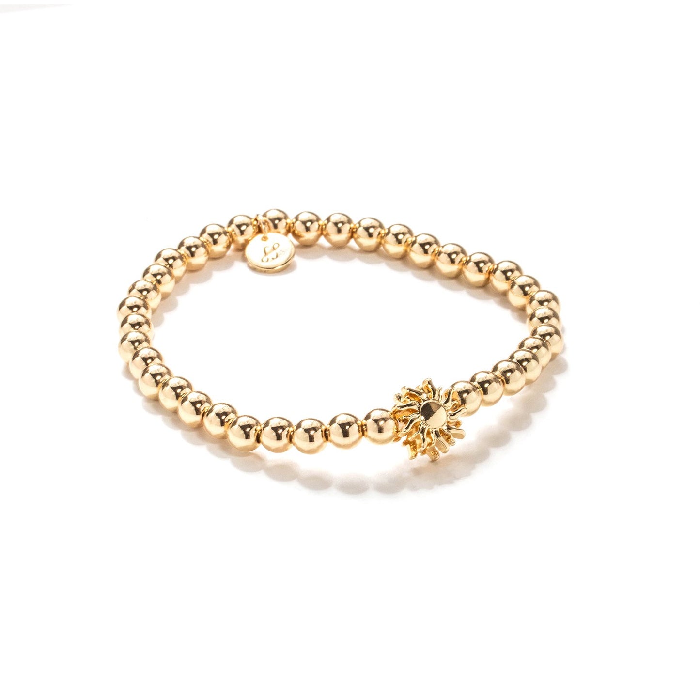 Soul Stacks Gold Beaded Bracelet